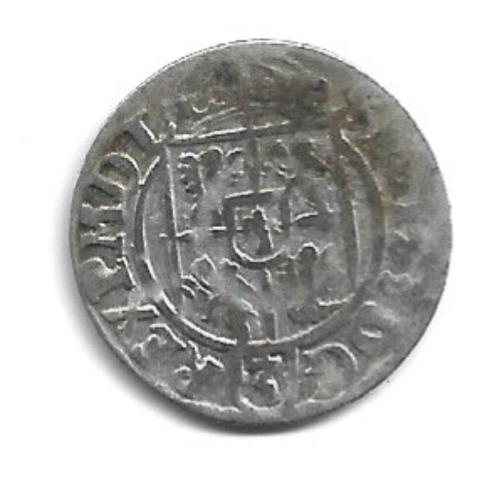 c1600s Poland Sigismund III Silver 3 Polker Coin (b862-24)